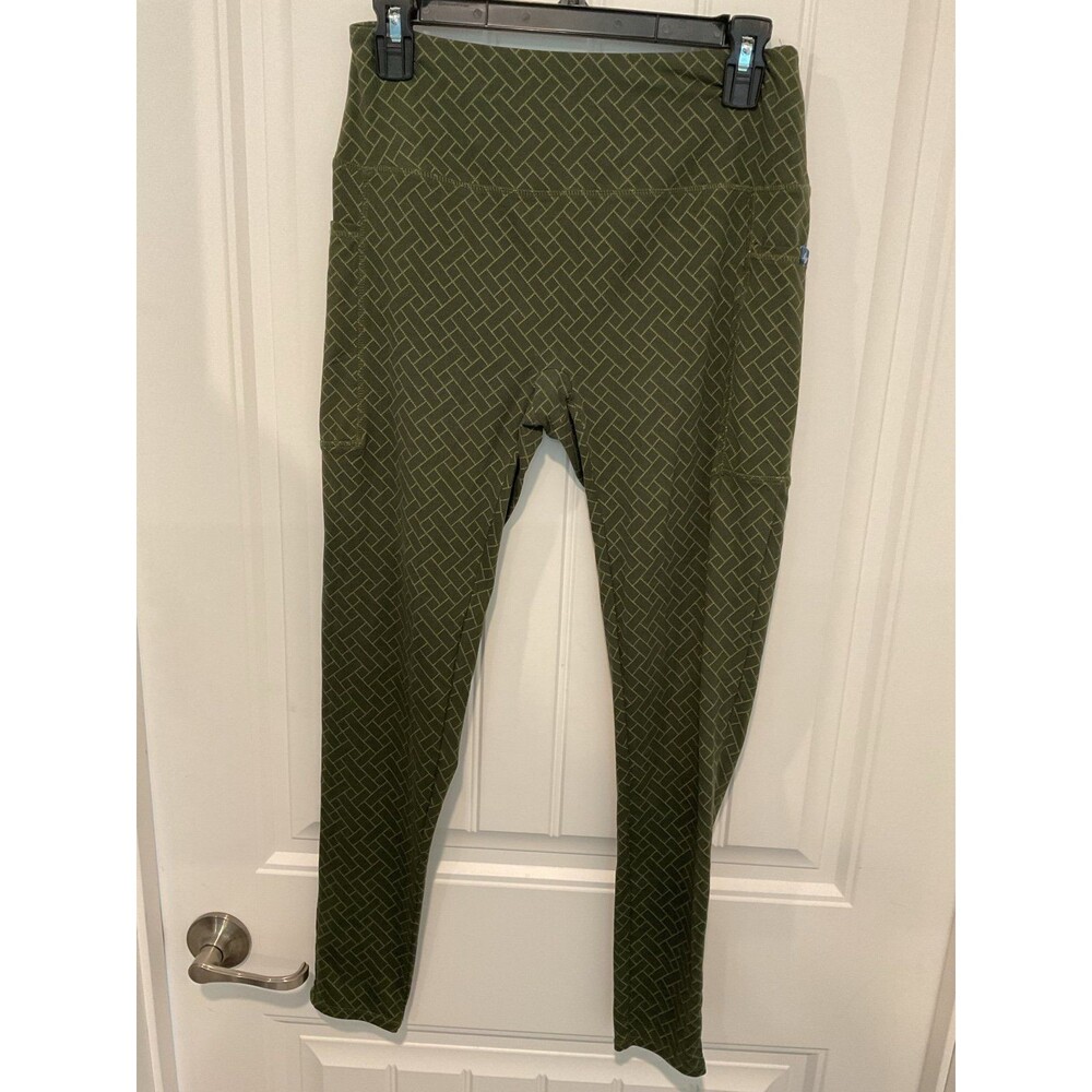 EUC Lug Ankle/Full Length Leggings/Luggings Olive Green Small - Picture 1 of 4